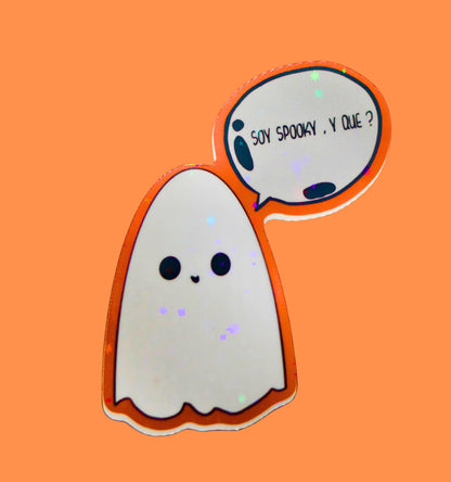 LATIN GHOST STICKER