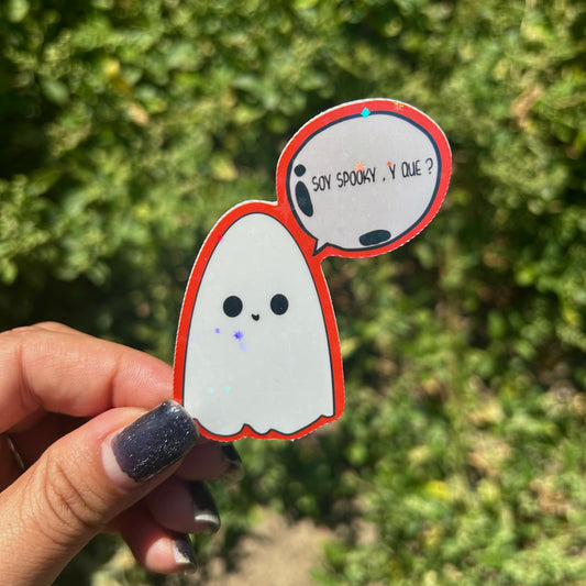 LATIN GHOST STICKER