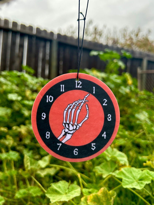 SKELETON CLOCK AIR FRESHENER